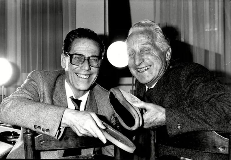 Herbert Funk y Klaus Martens, los doctores detrás de la suela que inspiró los famosos borceguíes.