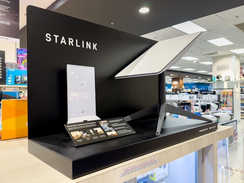 Starlink perderá un contrato con la provincia canadiense de Ontario por las tarifas de Trump(Fuente: Shutterstock)