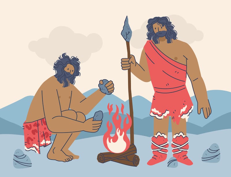 Los primeros humanos descubrieron el fuego hace unos 800.000 años. (Fuente: Freepik).