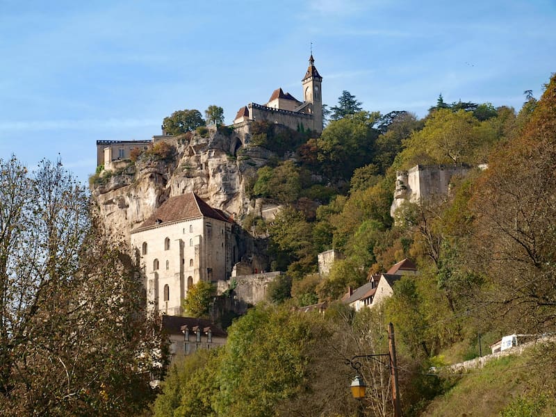 Casas de Rocamadour. Fuente: Pixabay.