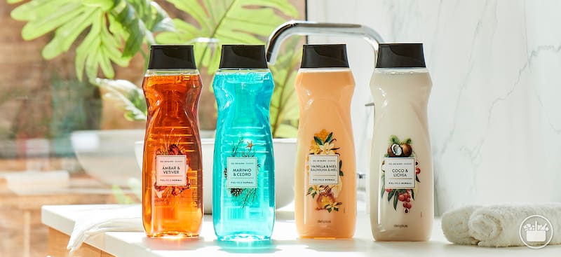 La nueva línea de geles de baño de Mercadona. (Foto: Mercadona).