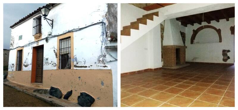 Así luce el frente y una de las habitaciones que componen a esta casa ofrecida por Kutxabank. (Foto: servihabitat.com)
