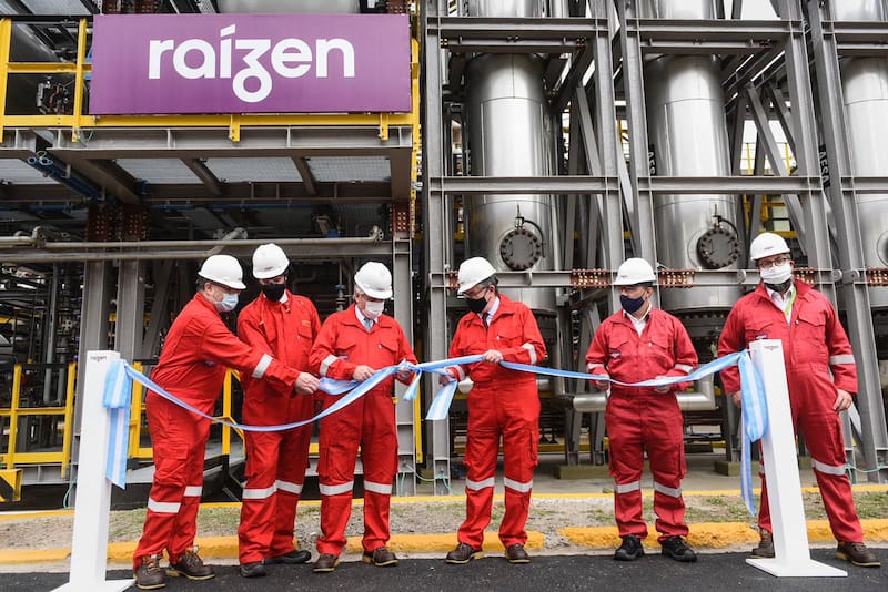 Inauguración de la nueva planta de propelentes en la Argentina