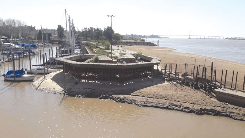 Se seca el Río Paraná