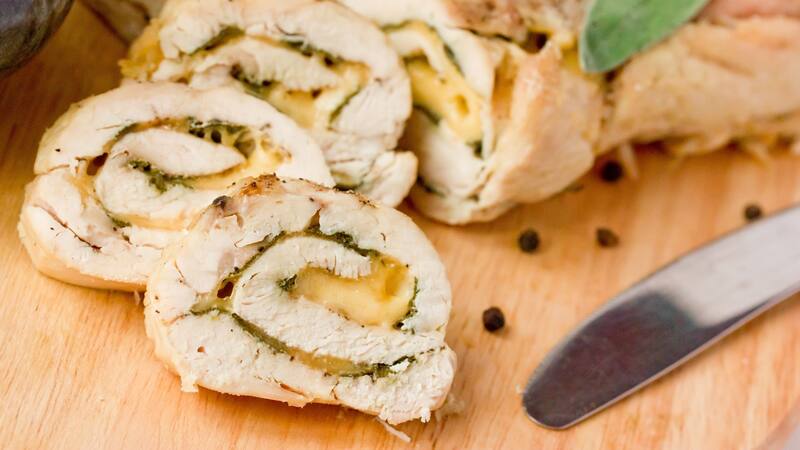 Receta fácil: cómo preparar rollos de pavo, queso y jamón