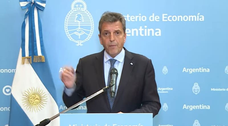 Sergio Massa se diferenció de la postura de Cancillería.