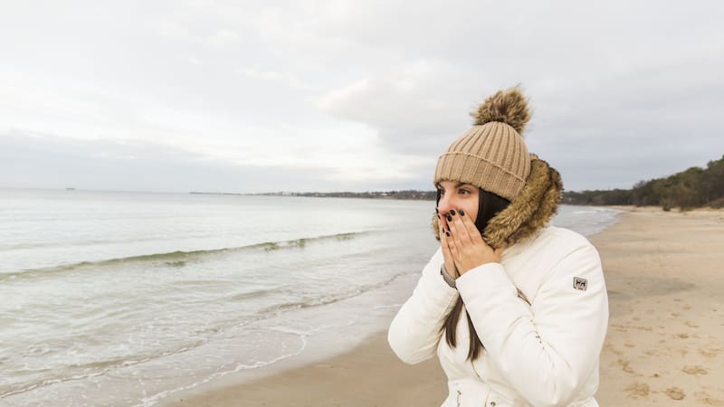 Florida está viviendo días muy fríos y con condiciones marítimas adversas.