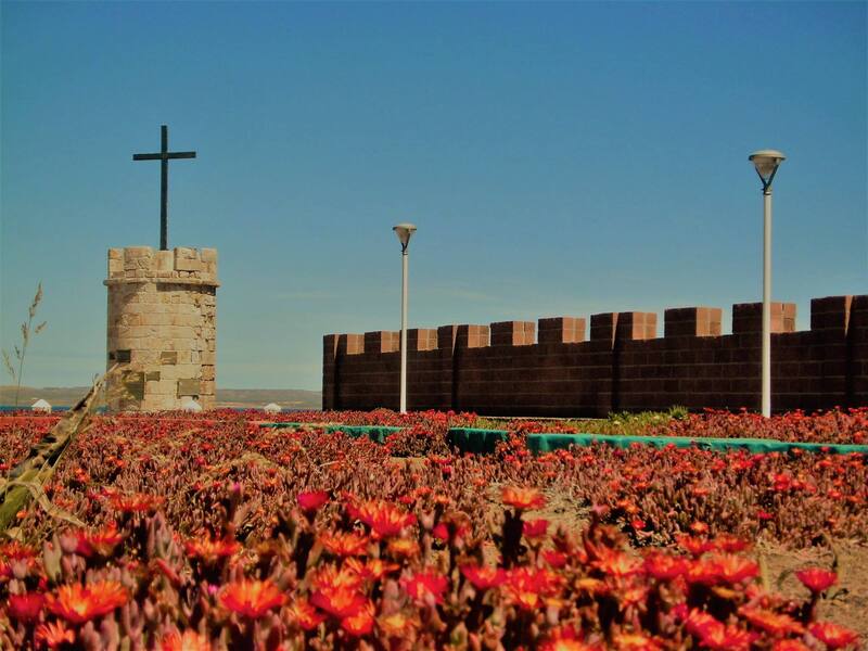 La localidad se encontraba a 40 kilómetros al sur de Camarones. (Facebook: Chubut Turismo)