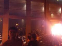 Paraguay: manifestantes incendiaron el Congreso tras votación en el Senado