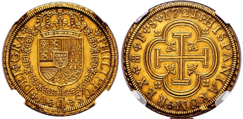 Onzas de oro de Segovia raras.