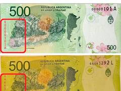 ¿Cómo identificar los billetes de $ 500 que se venden por $ 100 mil?