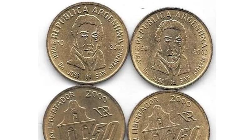 La moneda es un homenaje a San Martín en el 150 aniversario de su muerte.