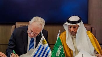 Uruguay firmó un acuerdo de promoción y protección de inversiones con Arabia Saudita
