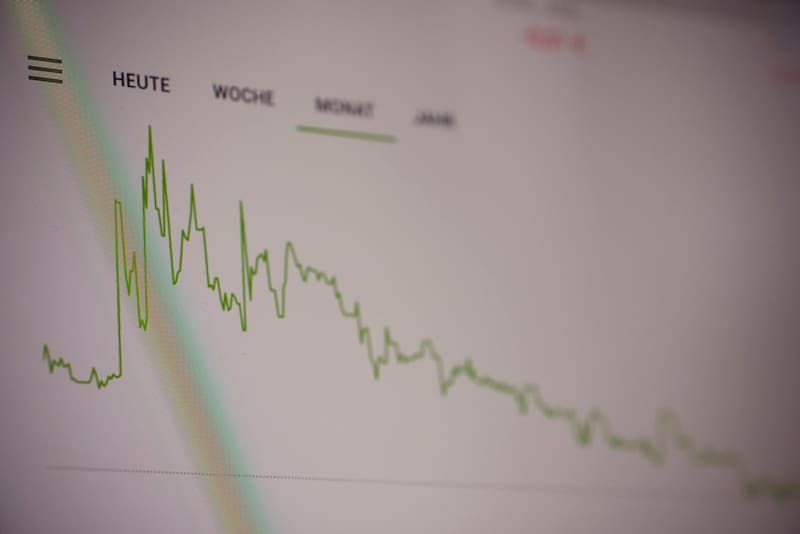 La cotización de las principales acciones en España.