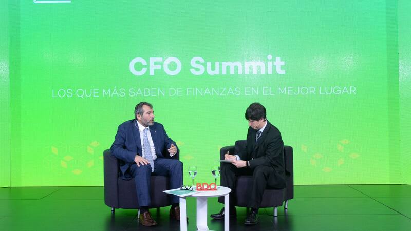 Fernando Garabato, socio de Finanzas Corporativas, BDO en Argentina con Juan Manuel Compte, Editor Jefe de Negocios en El Cronista