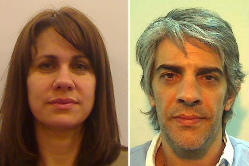 Nancy Dupláa y Pablo Echarri se mostraron serios en su foto de DNI.