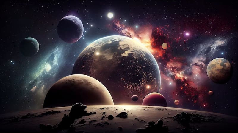 Los teoremas de singularidad de Hawking-Penrose sugieren que el espacio-tiempo tuvo un inicio en una singularidad, identificada como el Big Bang. (Foto: Freepik)