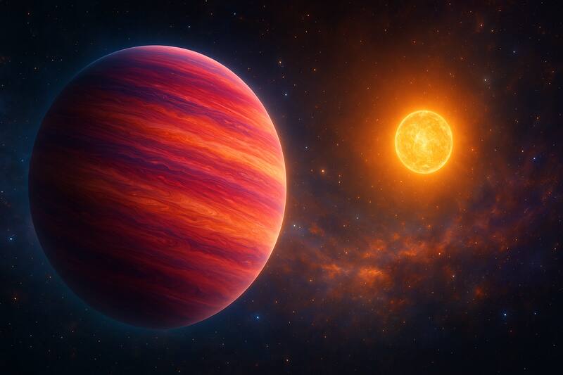 Científicos descubren un planeta "recién nacido" que orbita alrededor de un Sol similar al nuestro. (Fuente: Archivo)