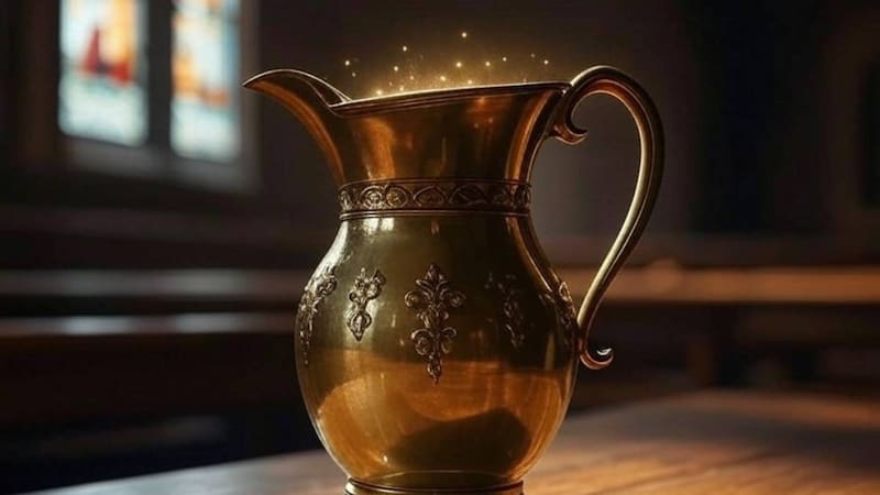 Bendecir agua en casa. Fuente: archivo.