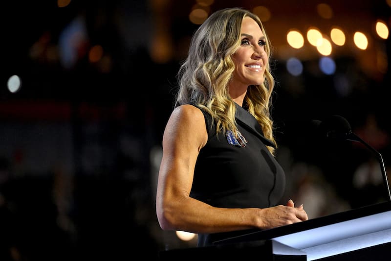 Lara Trump, esposa de Eric Trump. Crédito: Bloomberg.