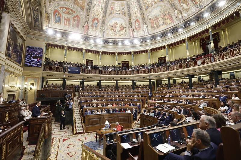 Junts ha avanzado que propondrá la celebración de un referéndum de autodeterminación sobre el futuro político de Cataluña "amparado en el artículo 92 de la Constitución". (Imagen: EFE)