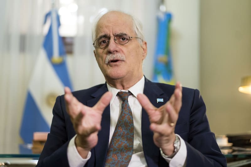 El excanciller Taiana, respetado por todos los sectores del peronismo