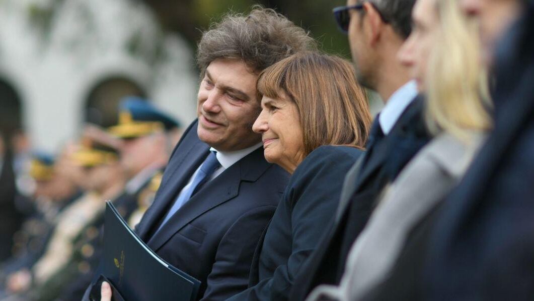 La posible fórmula entre Javier Milei y Patricia Bullrich podría convertirse en una realidad en 2027 (Fuente: Archivo).