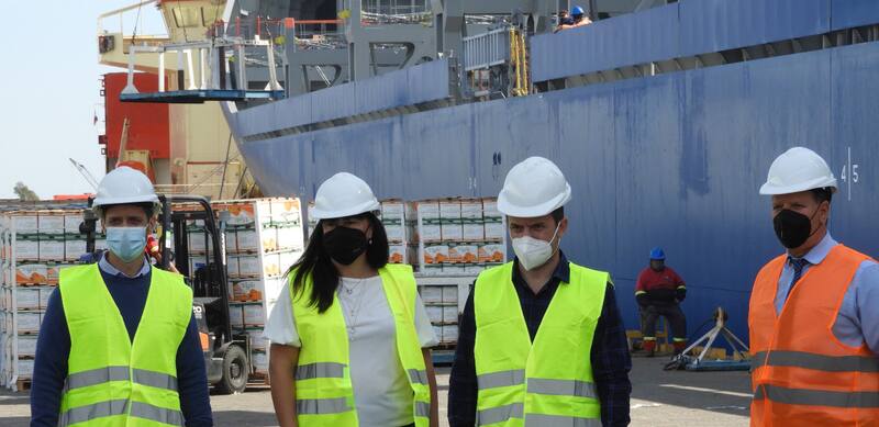 Daniel Swier, María Laura Filippello, Sebastián Abella y Leonardo Cabrera