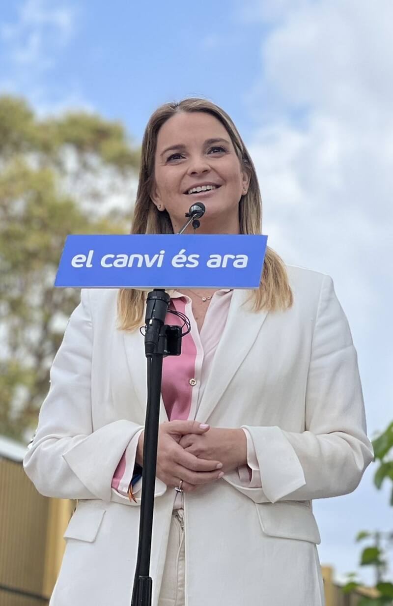 Marga Prohens, PP. Fuente: @ppbalears.