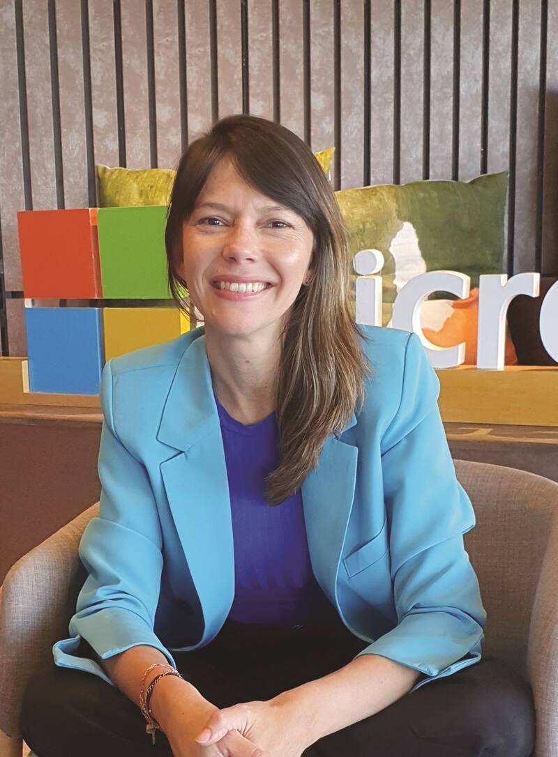Natalia Torres, directora de Comunicaciones de Microsoft Sudamérica Hispana.