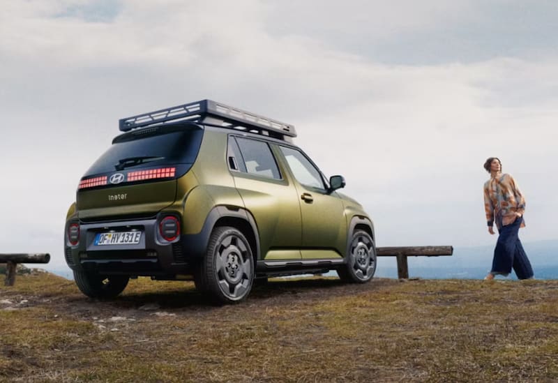 El Hyundai INSTER es un SUV urbano 100% eléctrico con funciones tecnológicas avanzadas. (Fuente: Hyundai).