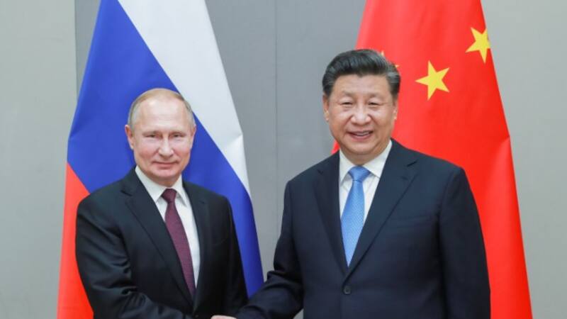 Los presidentes de Rusia y China se reunieron a comienzos de febrero en Beijing