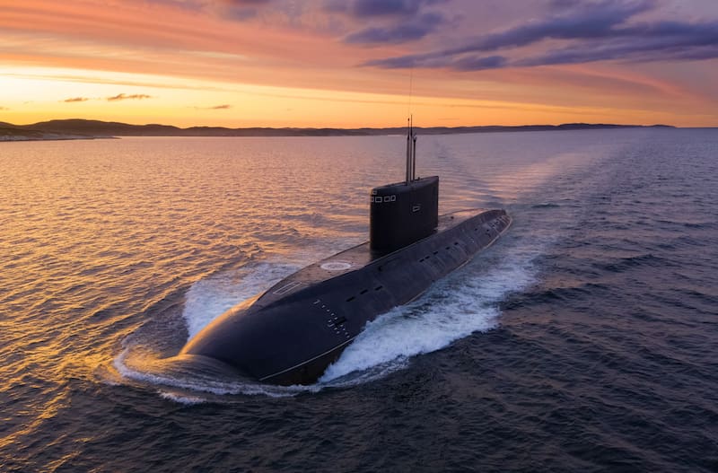 Estados Unidos envía un submarino nuclear hacia la costa de Rusia "por precaución". (Fuente: Archivo)