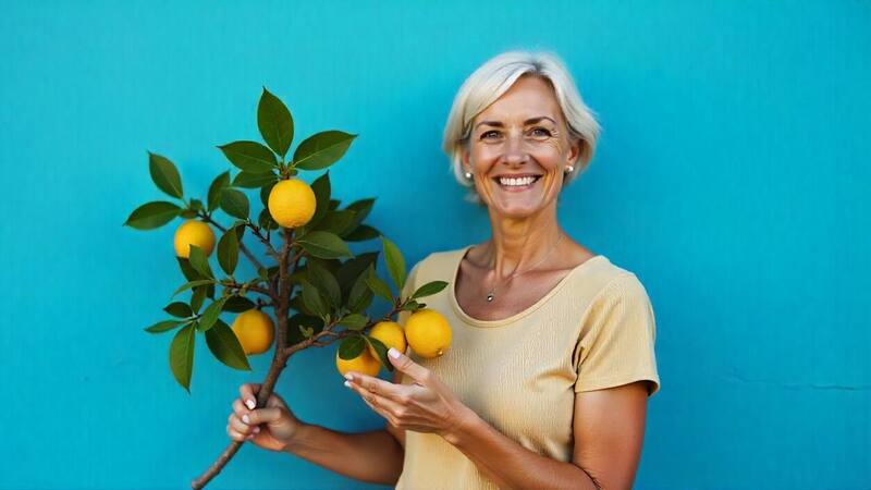 ¿Quién dijo que no se puede tener un limonero en una casa con poco espacio? A intentarlo...