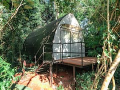 El glamping imperdible que queda en el medio de la selva misionera a 1 hora de las Cataratas del Iguazú