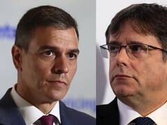 Feijóo y Abascal le reclaman a Pedro Sánchez por ser "cómplice" de la huida de Puigdemont