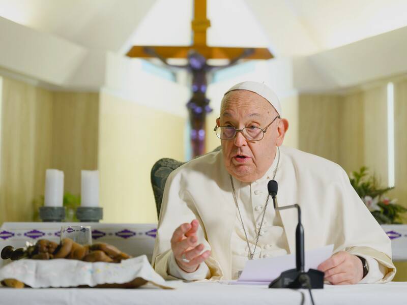 El papa Francisco habló de la importancia que tienen las Fuerzas Armadas para buscar la paz. Fuente: Archivo.