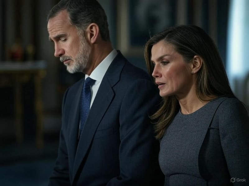 El rey Felipe VI y la reina Letizia habrían terminado su relación. (Archivo)