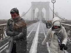 Alerta severa por tormentas de nieve: los estados más afectados por el temporal