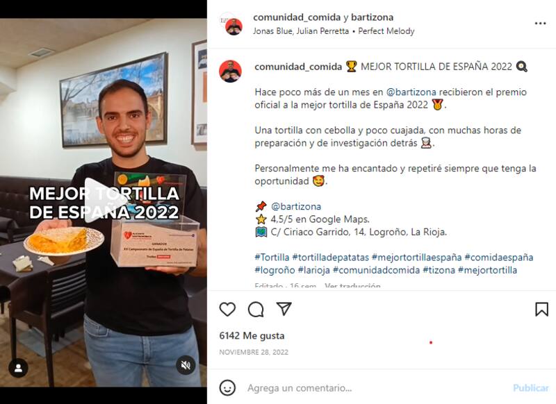 Fuente: Ig @bartizona