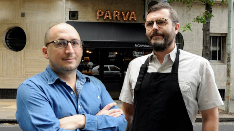 Diego Luc y Eric Martinet, de Parva.