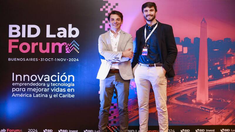 Leandro Sánchez y Joaquín Fisch, fundadores de Nat4Bio.