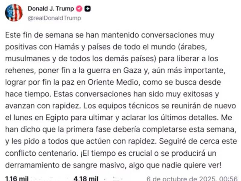 El mandatario pronosticó un derramamiento de sangre masivo si no se actúa con rapidez. (Fuente: Archivo)
