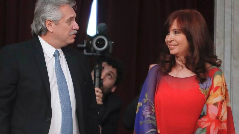 Alberto Fernández y Cristina Fernández de Kirchner