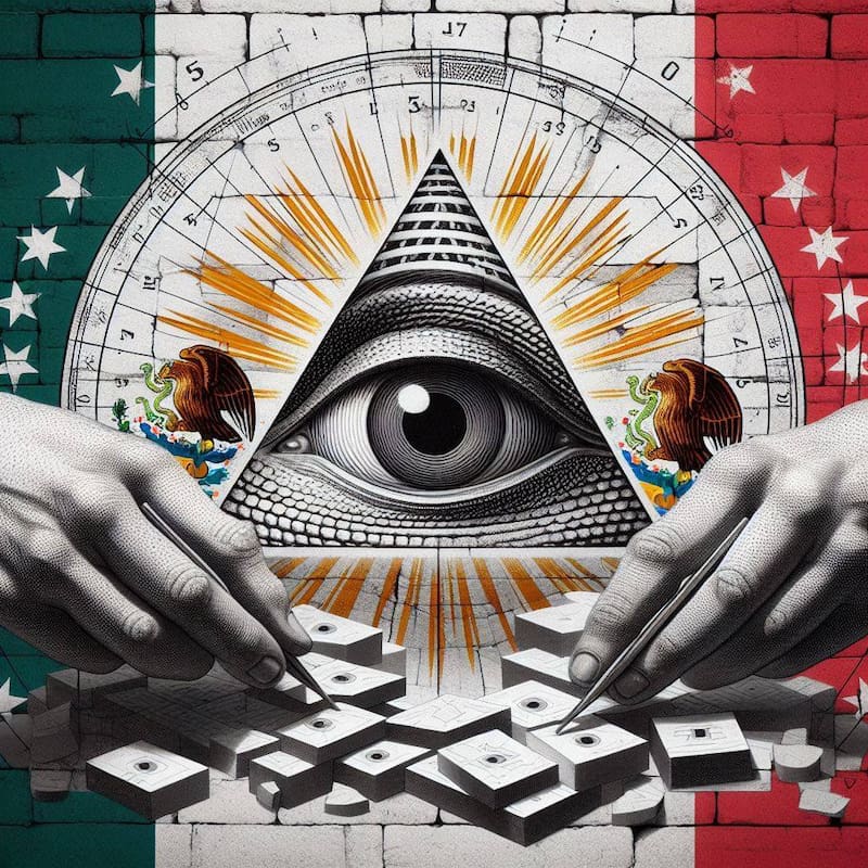 El Ojo que todo lo ve. Fuente: Bing AI.