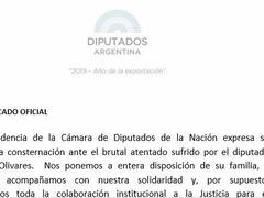 Sobre Olivares, D'Alessandro no dudó que haya sido un atentado