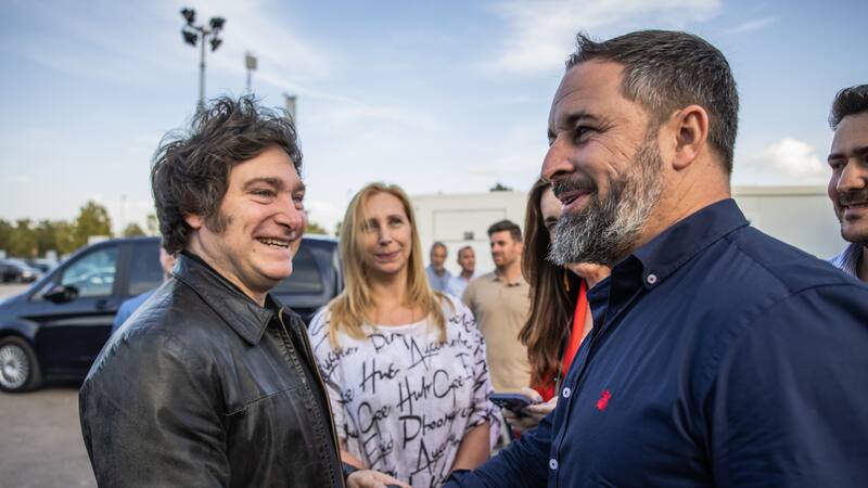 Abascal dice que Sanchez es "un títere" y le cuestiona sí: "¿Va a declararle la guerra a la Argentina?"