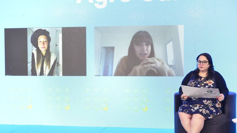 Paula Lorber y Ana Giorgi, junto a Florencia Pulla (El Cronista)