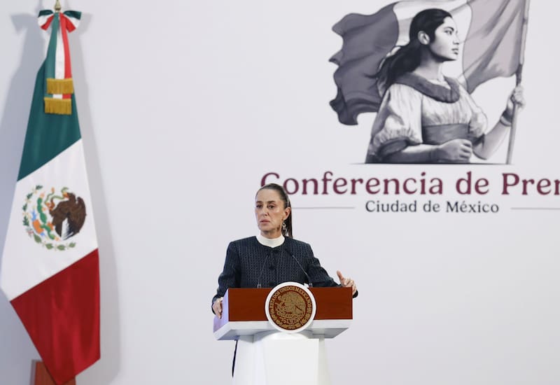 Sheinbaum exigió cambiar la justicia de México. Fuente: Claudia Sheinbaum