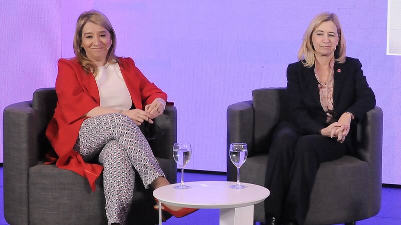 María Alegre (Ucema) y Laura Zerillo (Apsen)